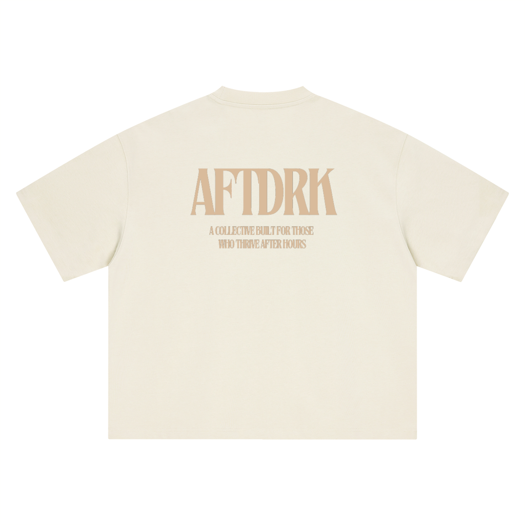 AFTDRK OVERSIZED T - APRICOT