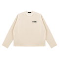 AFTDRK WAFFLE LONG SLEEVE - APRICOT