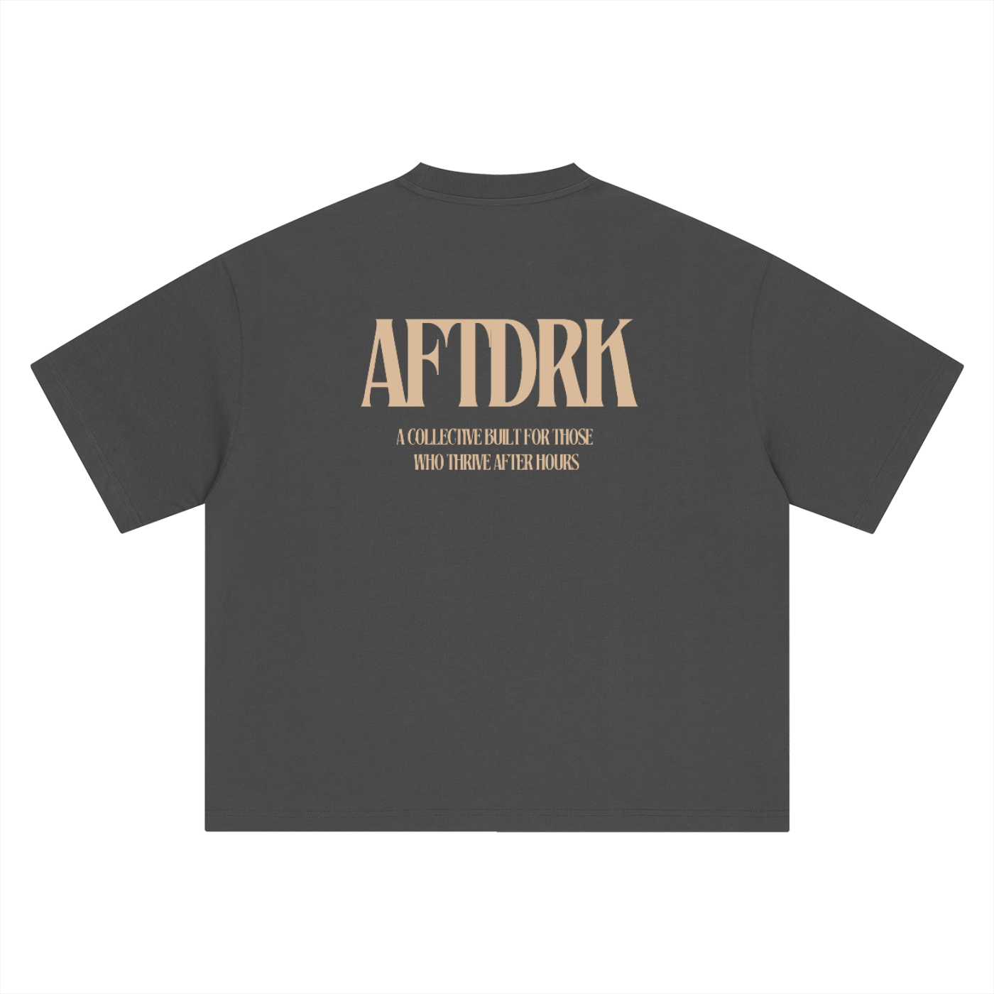 AFTDRK OVERSIZED T - DARK GREY