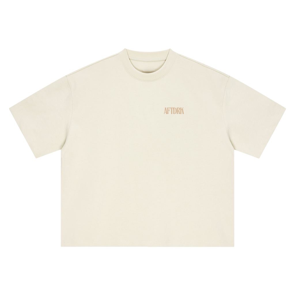 AFTDRK OVERSIZED T - APRICOT
