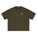 AFTDRK OVERSIZED T - ARMY GREEN