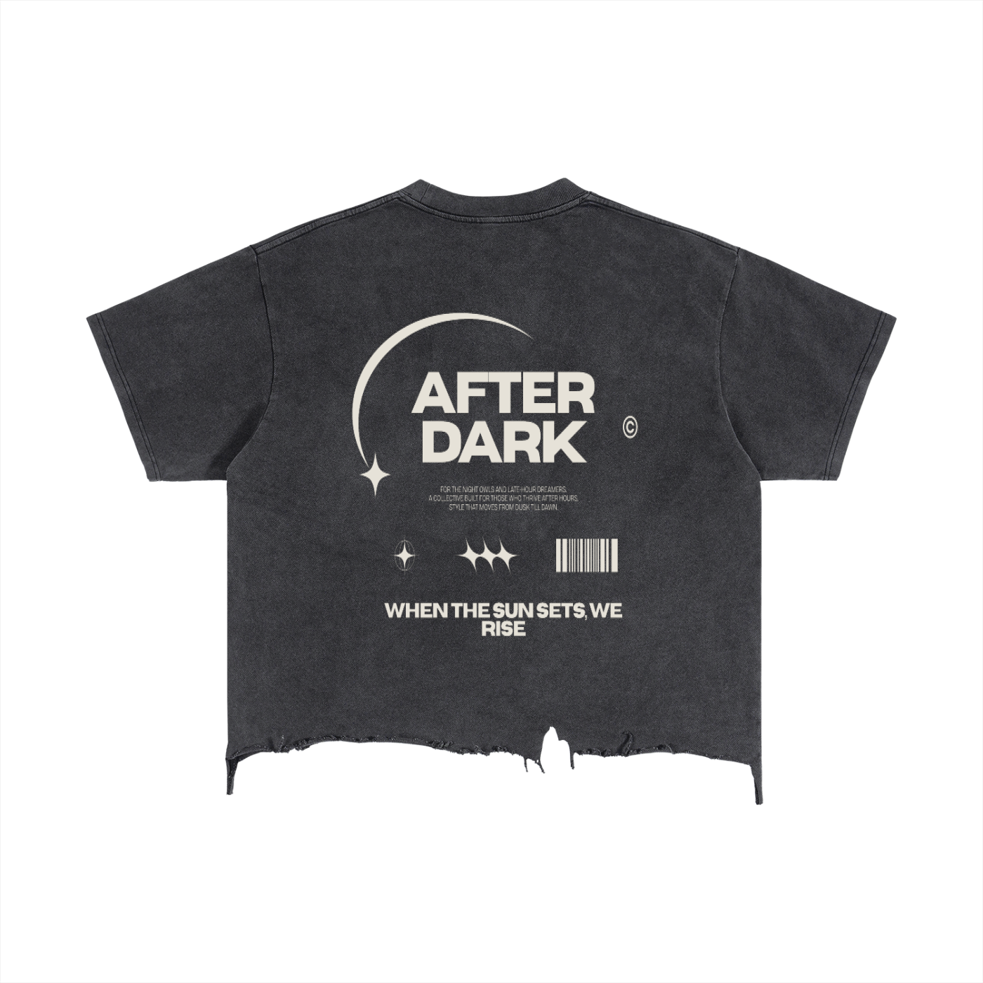 AFTDRK DISTRESSED T-SHIRT