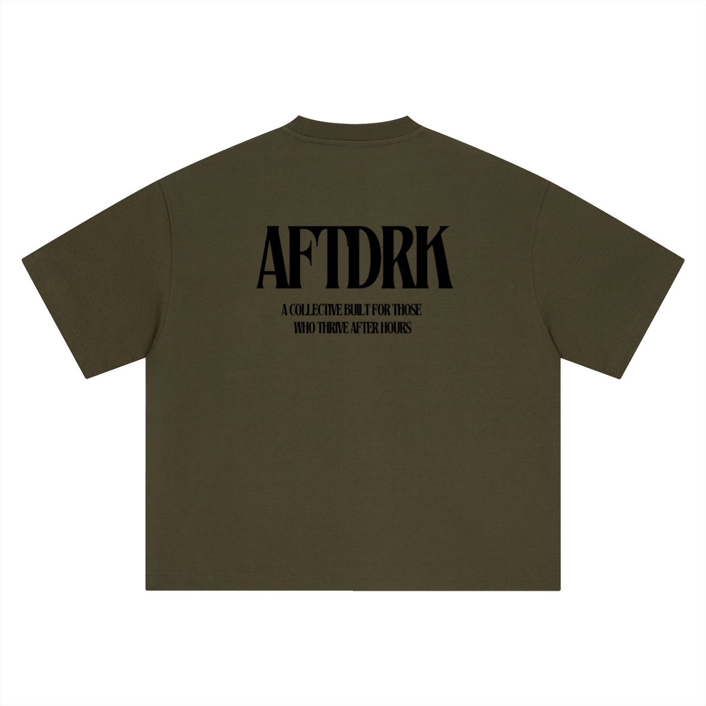AFTDRK OVERSIZED T - DARK GREY