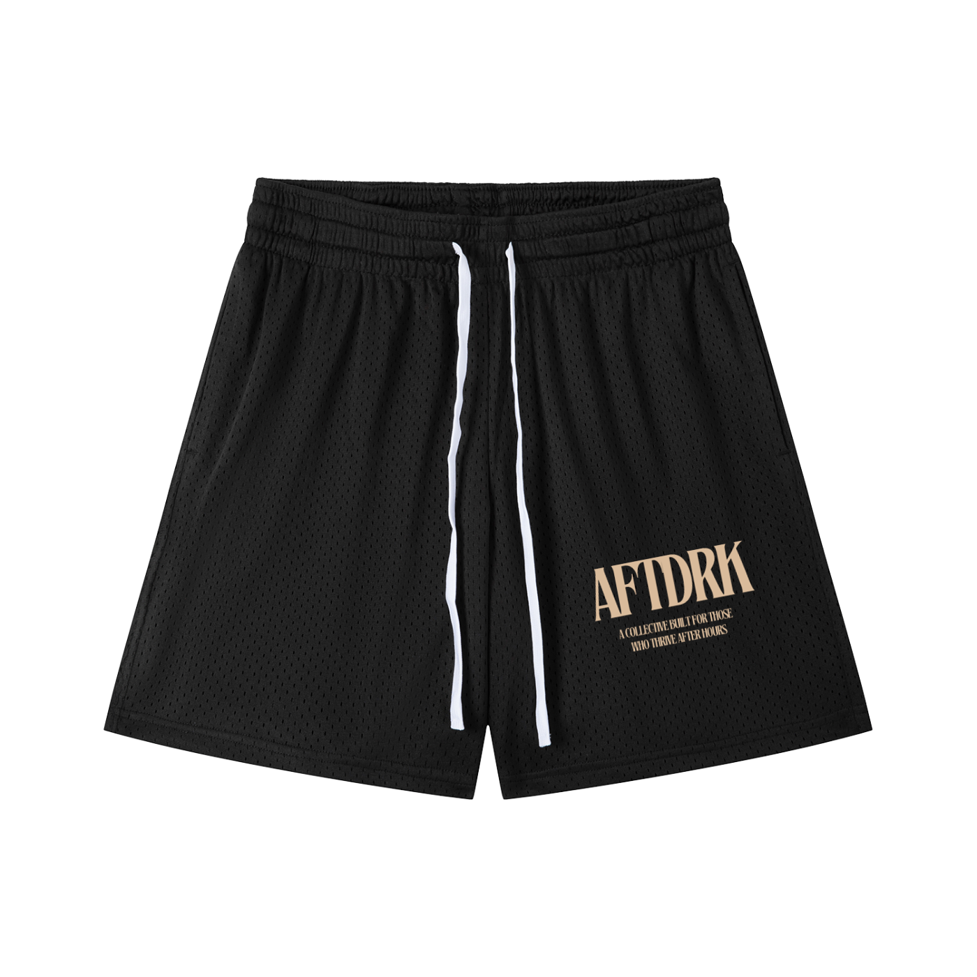AFTDRK MESH SHORTS - BLACK