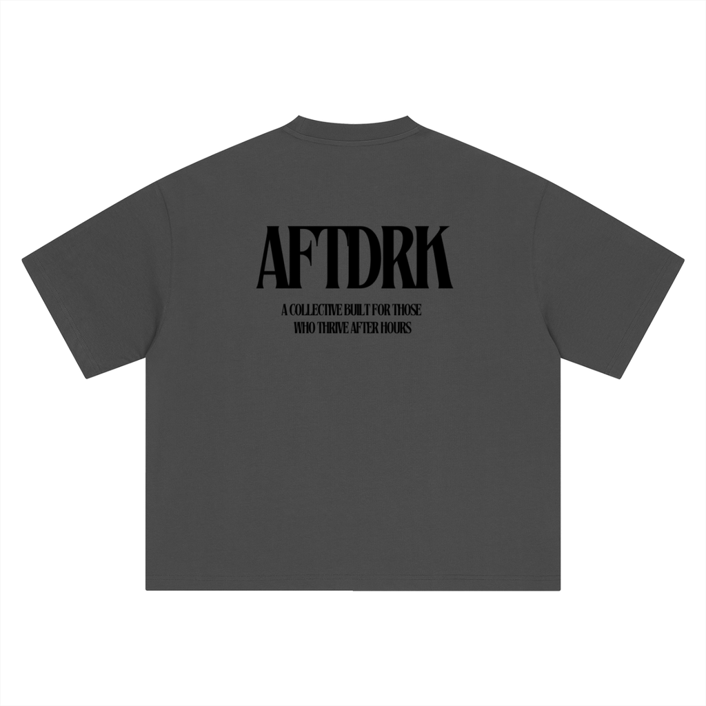 AFTDRK OVERSIZED T - DARK GREY
