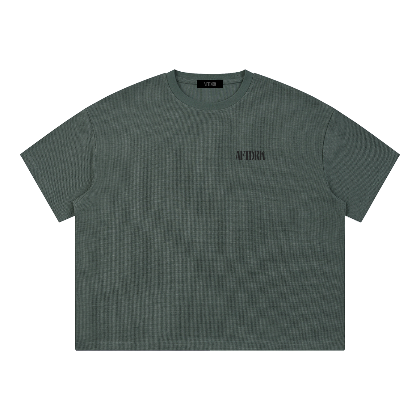 AFTDRK WAFFLE T - DARK GREY
