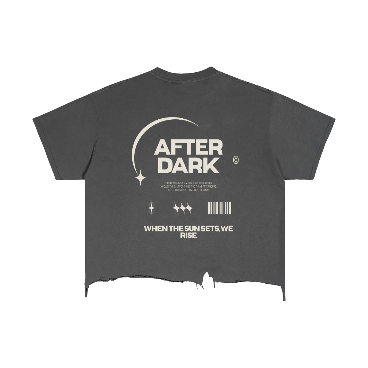 AFTDRK DISTRESSED T-SHIRT